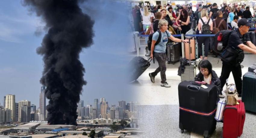 மத்திய கிழக்கின் மோதலினால் ஸ்தம்பித்த சேவைகள்